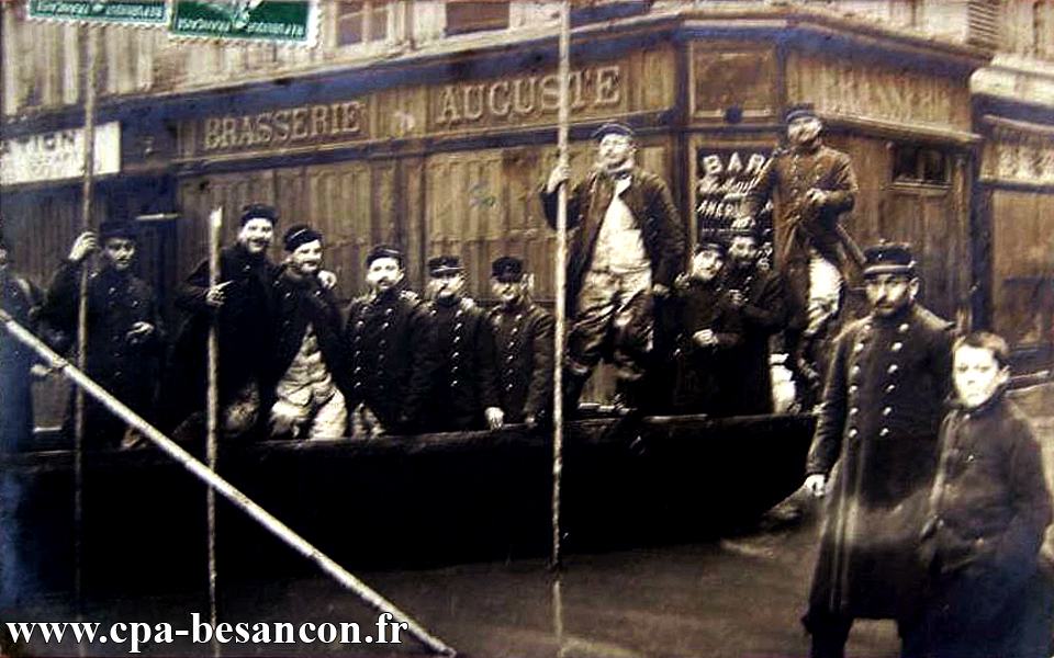 Besançon - Grande Rue - Inondations de Janvier 1910